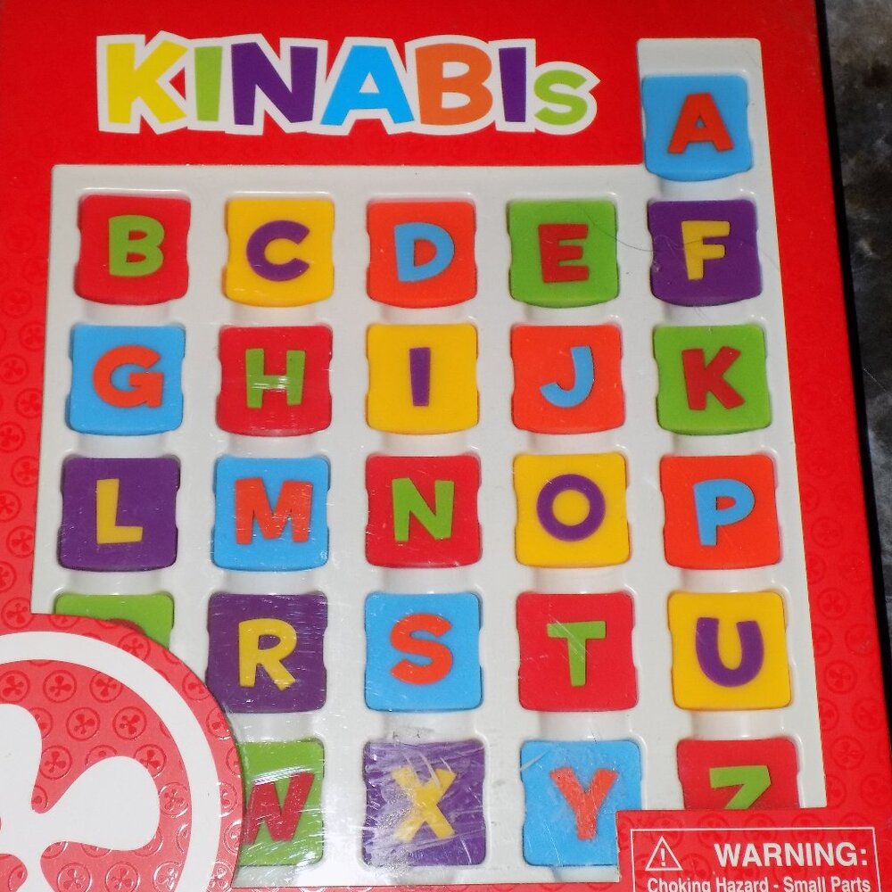 Nabi Fuhu KINABI 26 Piece Alphabet Letter Pack Nabi 1/2/2S/Jr/JrS/Dream Tab NEW